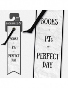 Books + Pjs Literary Bookmark