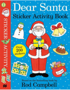 Dear Santa - Sticker Activity Book