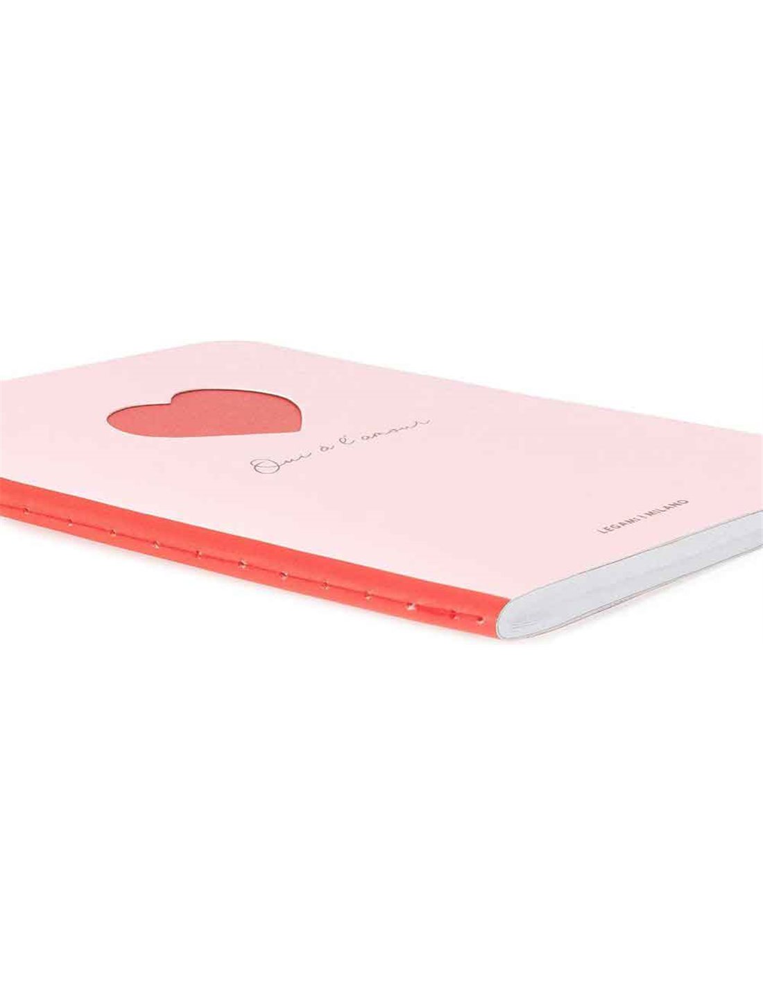 Notebook - Quaderno - Large Lined - Heart-Adrion LTD