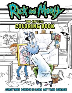 Rick And Morty - The Official Colouring Book