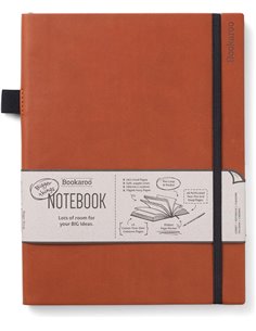 Bookaroo Bigger Things Notebook Journal - Brown