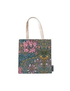 Morris Pink Honeysuckle (william Morris) Canvas Bag