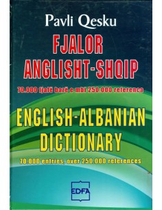 Fjalor Anglisht Shqip 70.000 Fjale