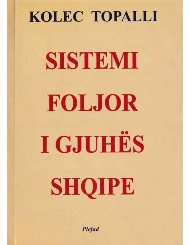shqipe sistemi linguistics