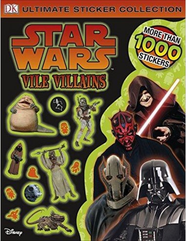Star Wars Vile Villains Stickers Collection