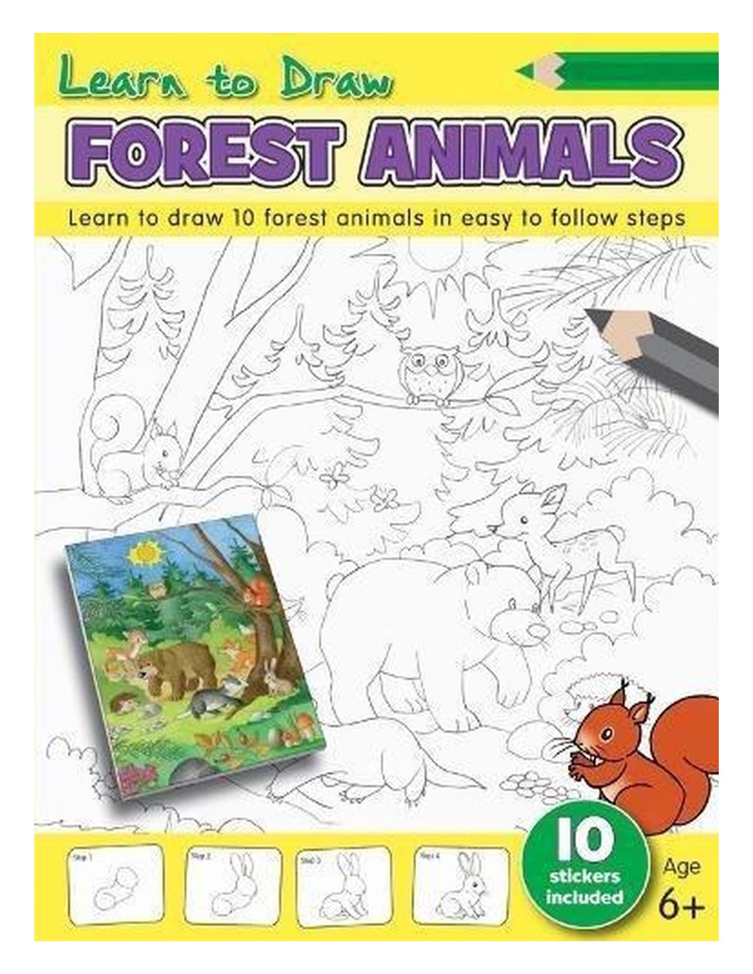 Learn To Draw Forest Animals-Adrion LTD