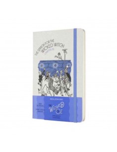 The Wizard Of Oz Ruled Notebook Large - Wicked Witch