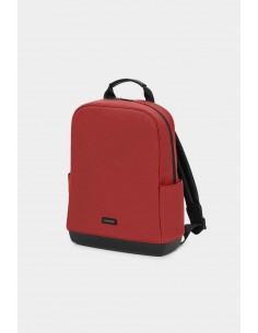 Backpack Soft Touch Bordeaux Red